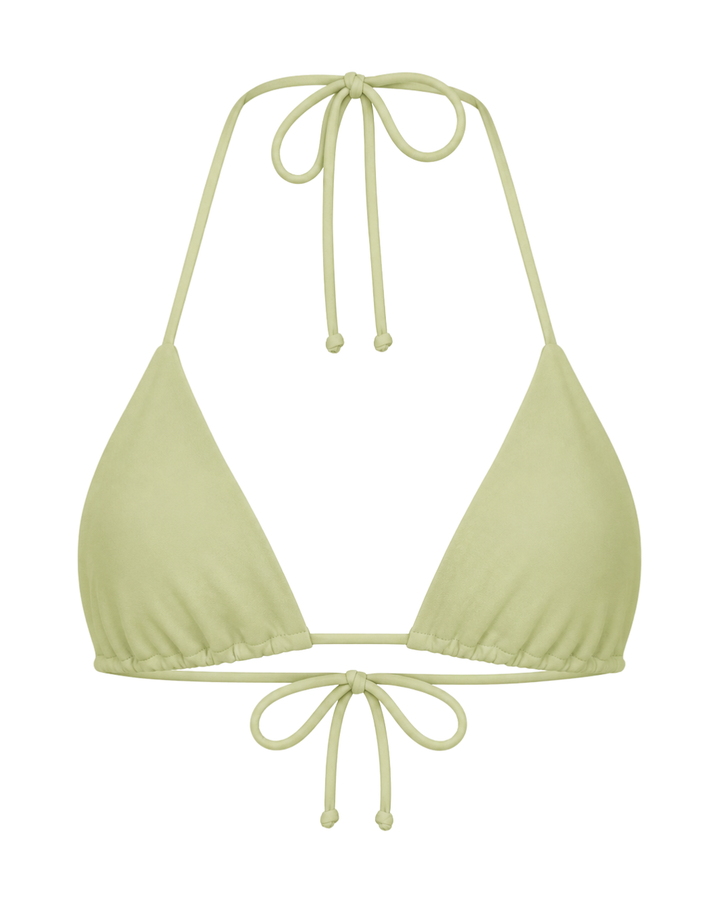 Limoncello Triangle Bikini Top