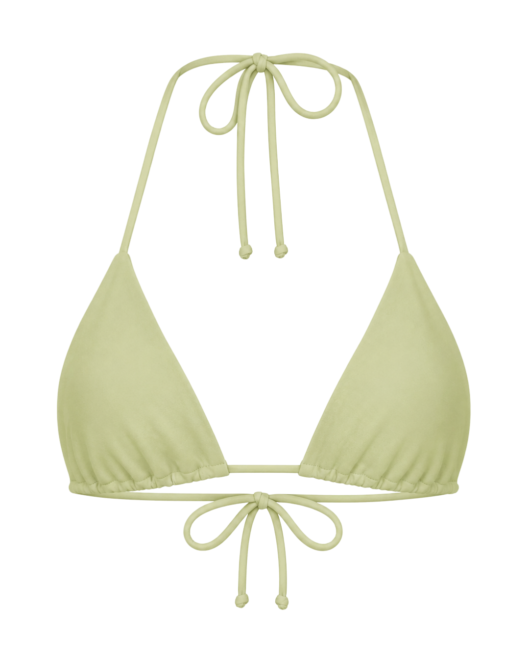 Limoncello Triangle Bikini Top